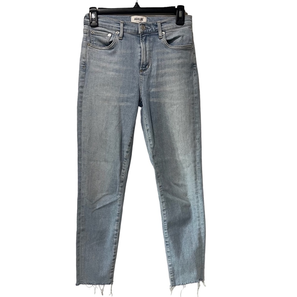 Agolde‎ Womens Jeans Size 26 Light Wash Sophie Ankle Skinny Blue Jeans